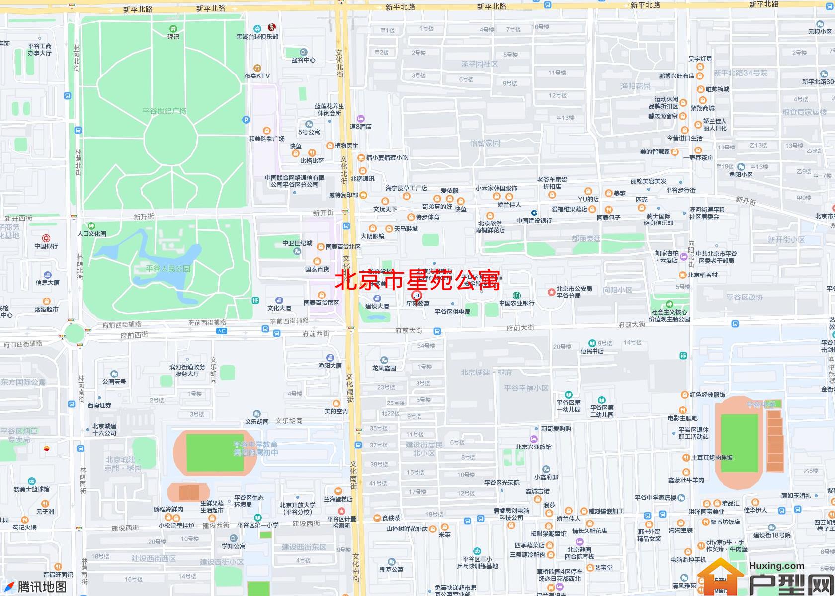 星苑公寓小区 - 户型网