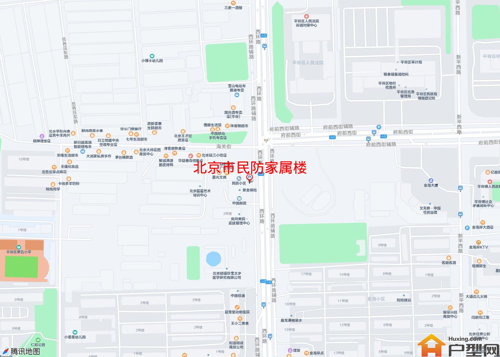 民防家属楼小区 - 户型网