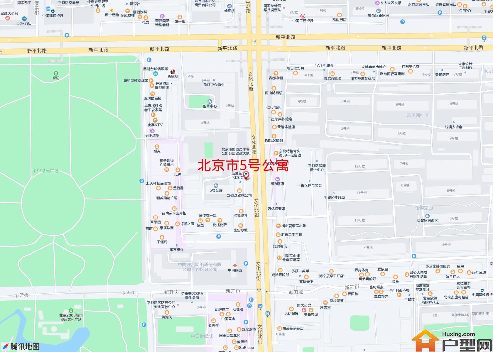 5号公寓小区 - 户型网