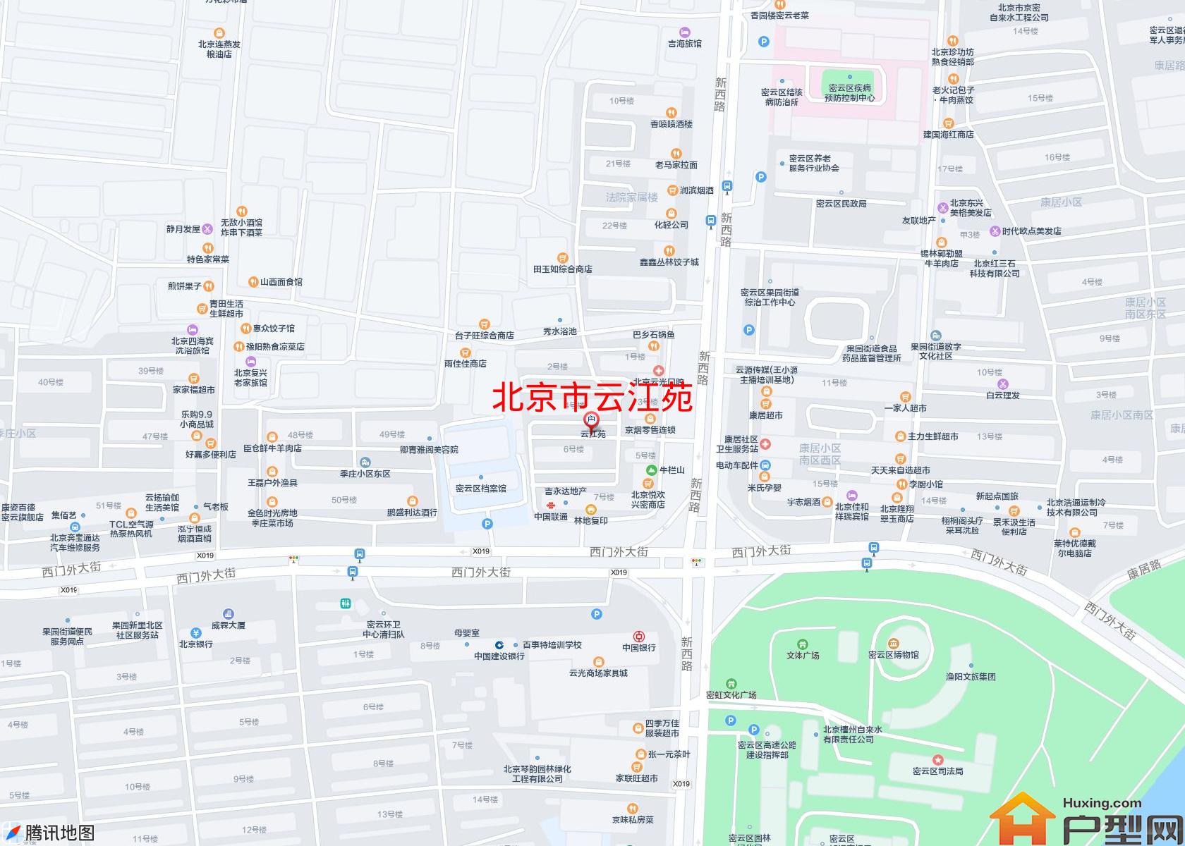 云江苑小区 - 户型网