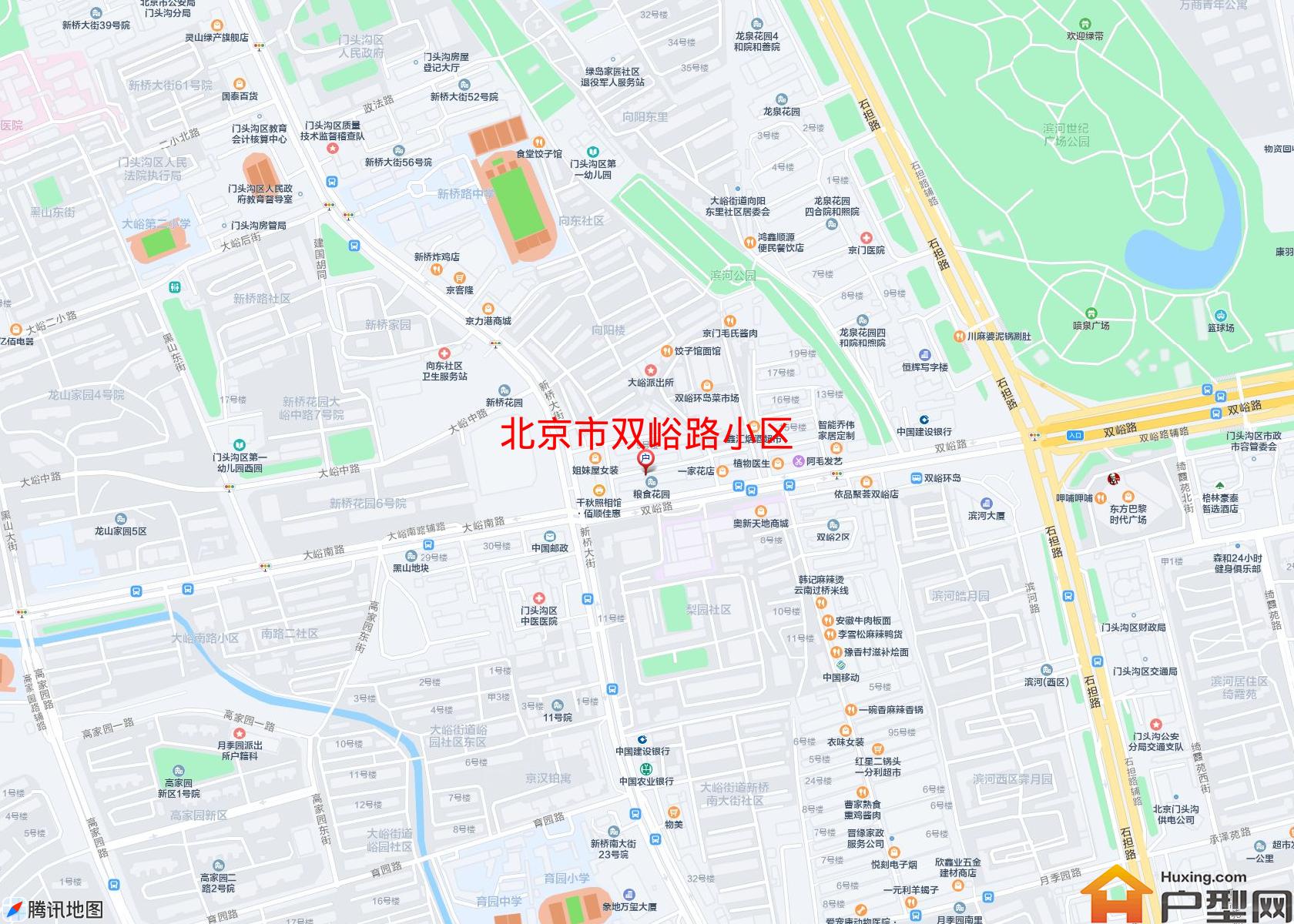 双峪路小区小区 - 户型网