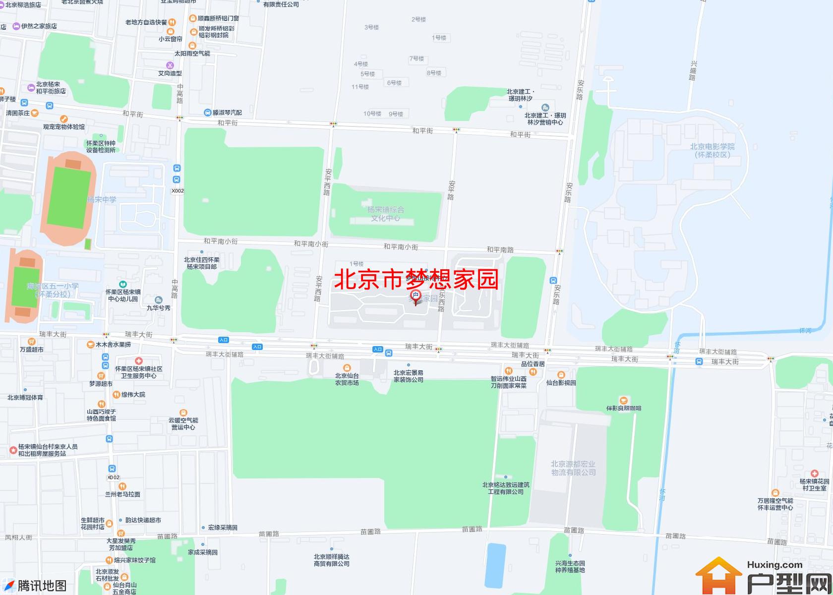 梦想家园小区 - 户型网