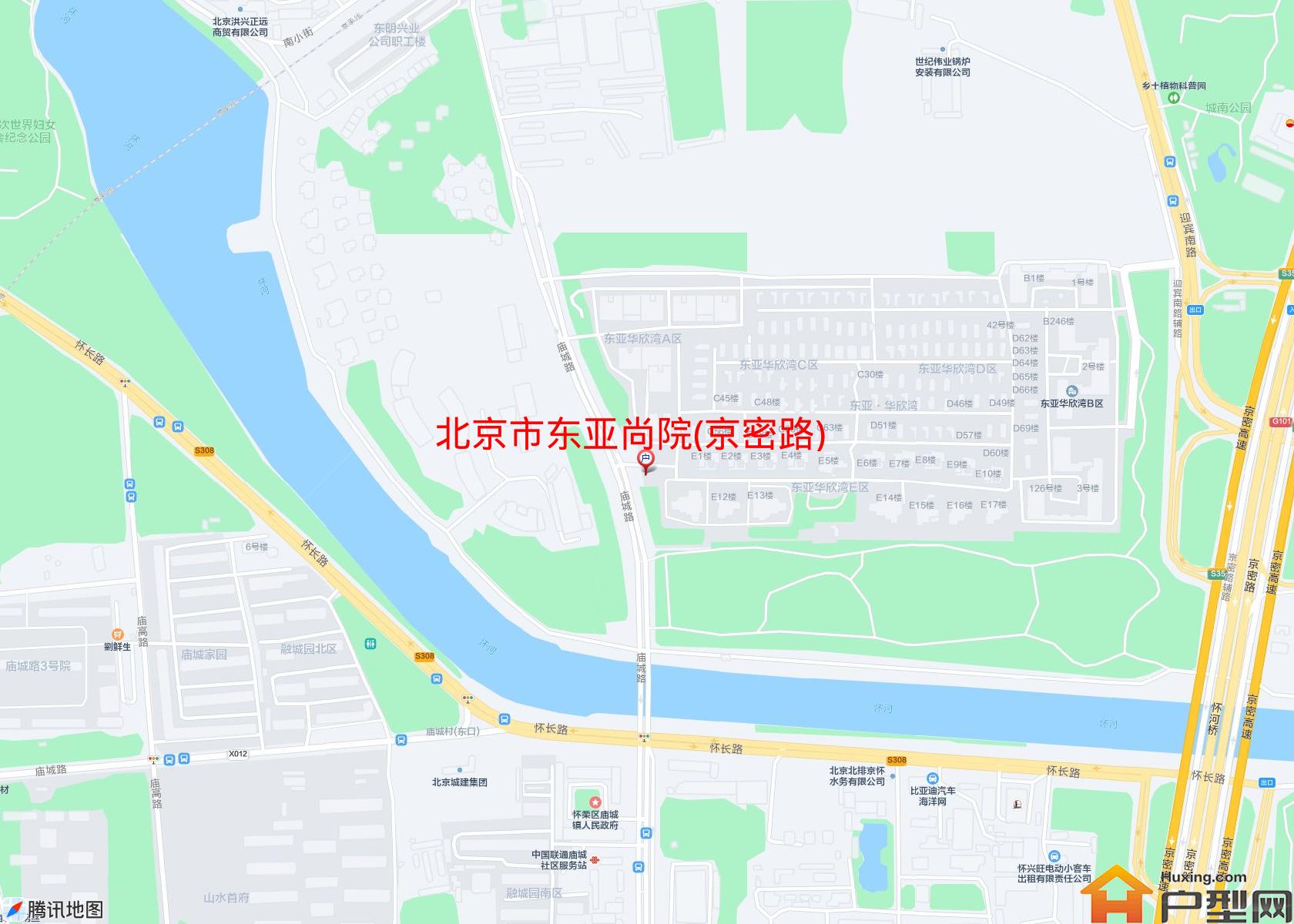 东亚尚院(京密路)小区 - 户型网