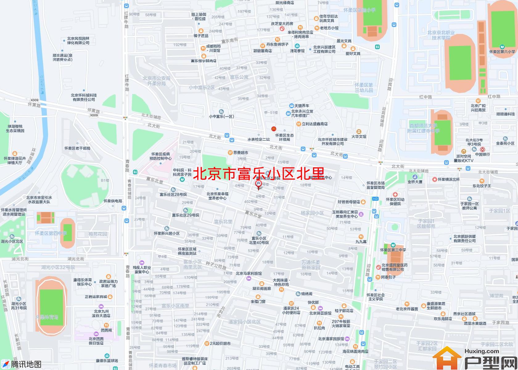 富乐小区北里小区 - 户型网