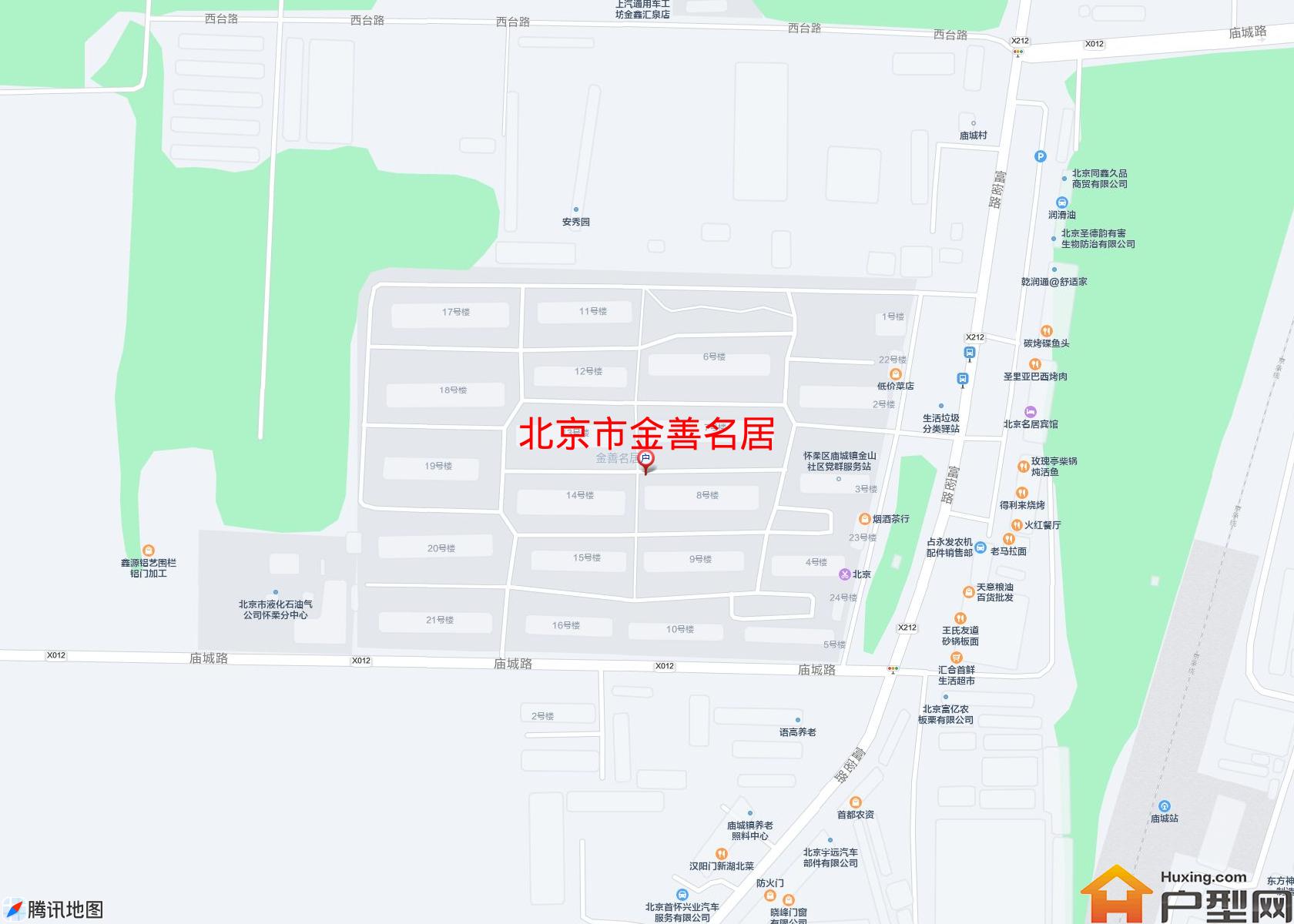 金善名居小区 - 户型网