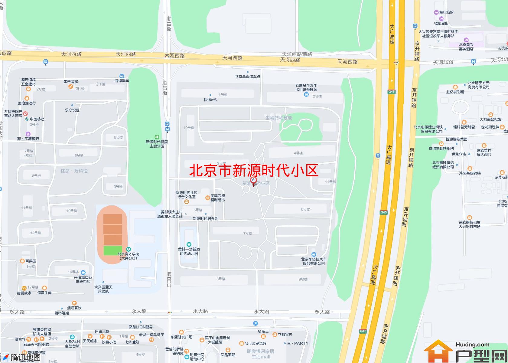 新源时代小区小区 - 户型网