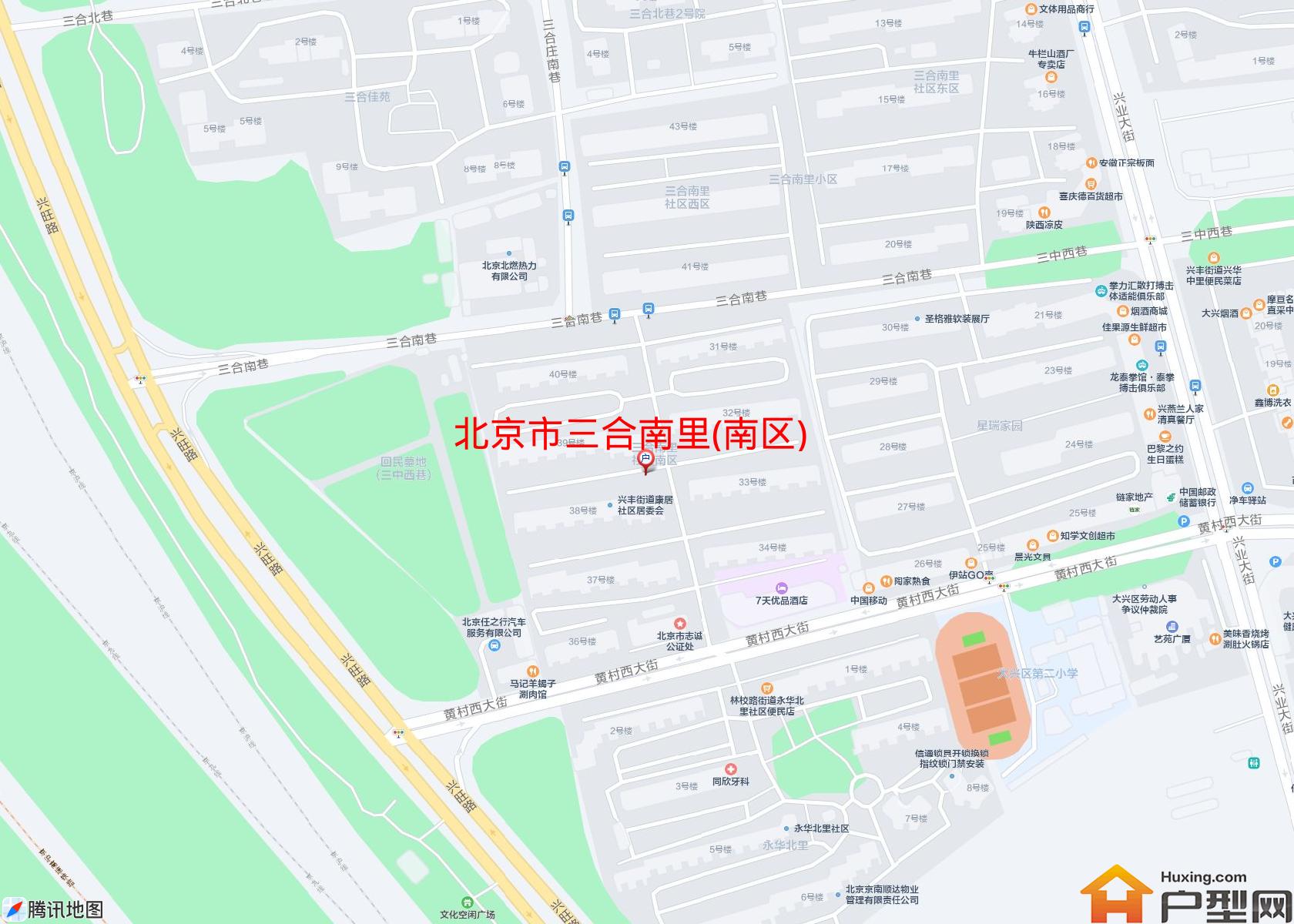 三合南里(南区)小区 - 户型网