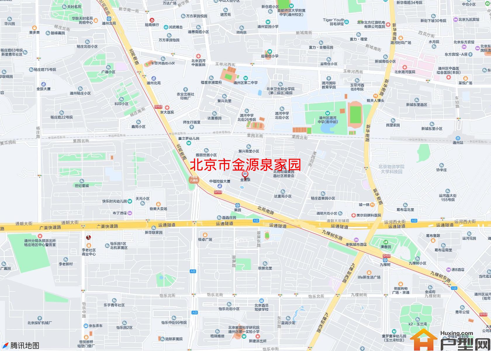 金源泉家园小区 - 户型网 金源泉家园小区 - 户型网