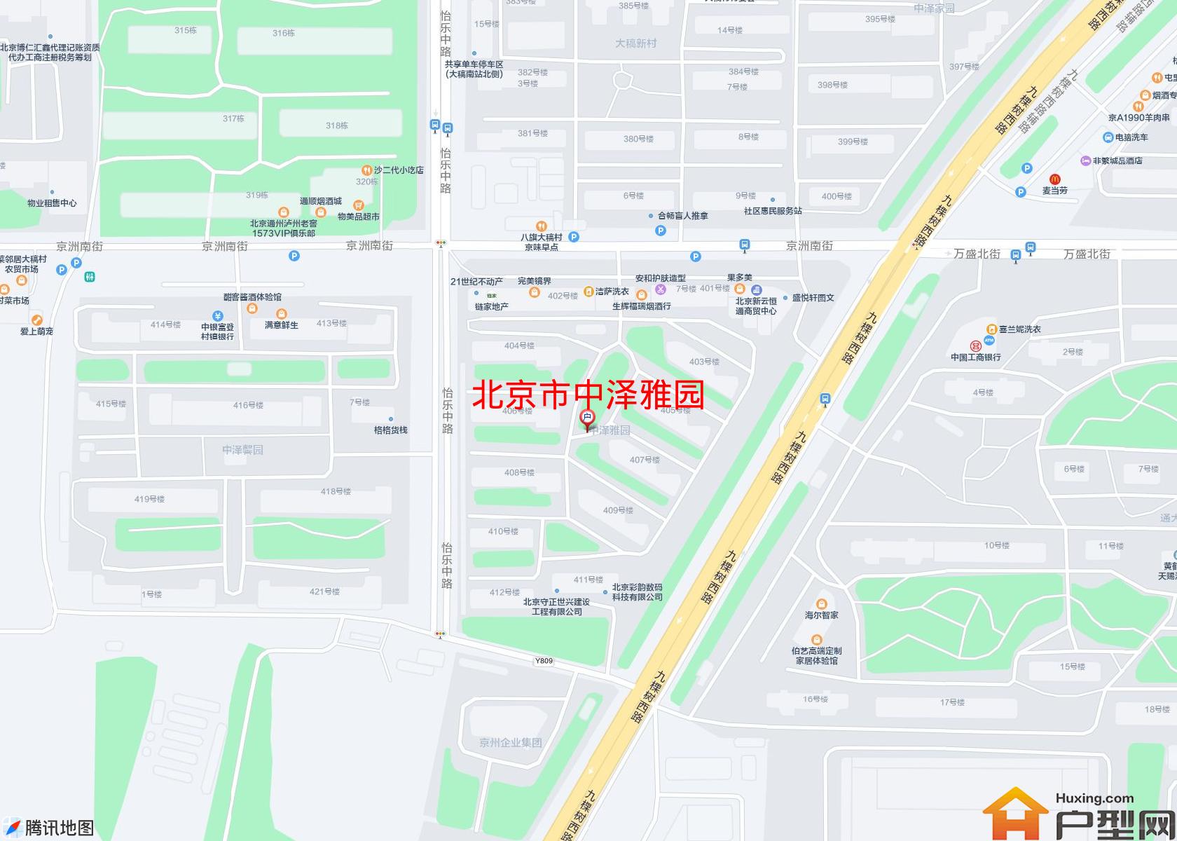 中泽雅园小区 - 户型网