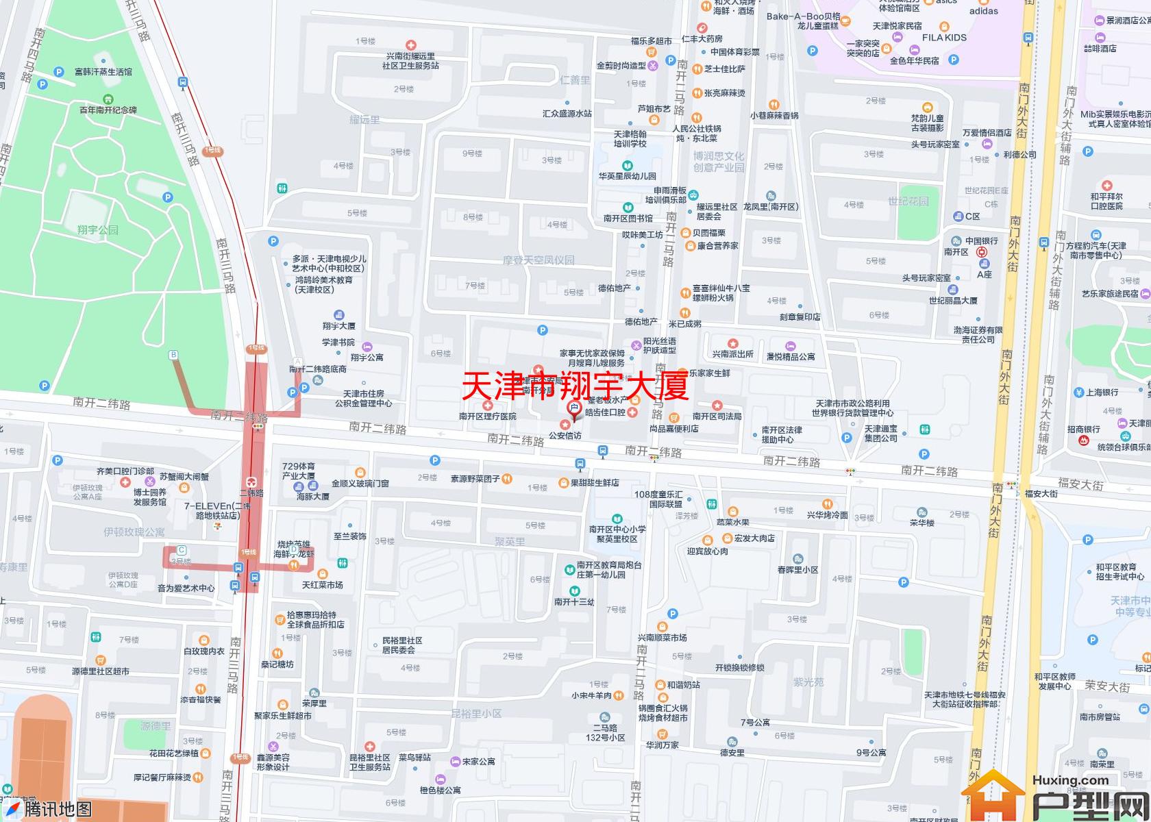 翔宇大厦小区 - 户型网