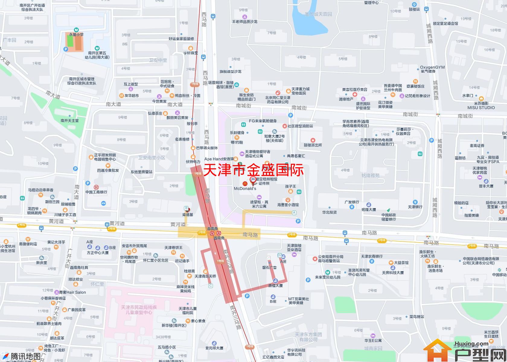 金盛国际小区 - 户型网