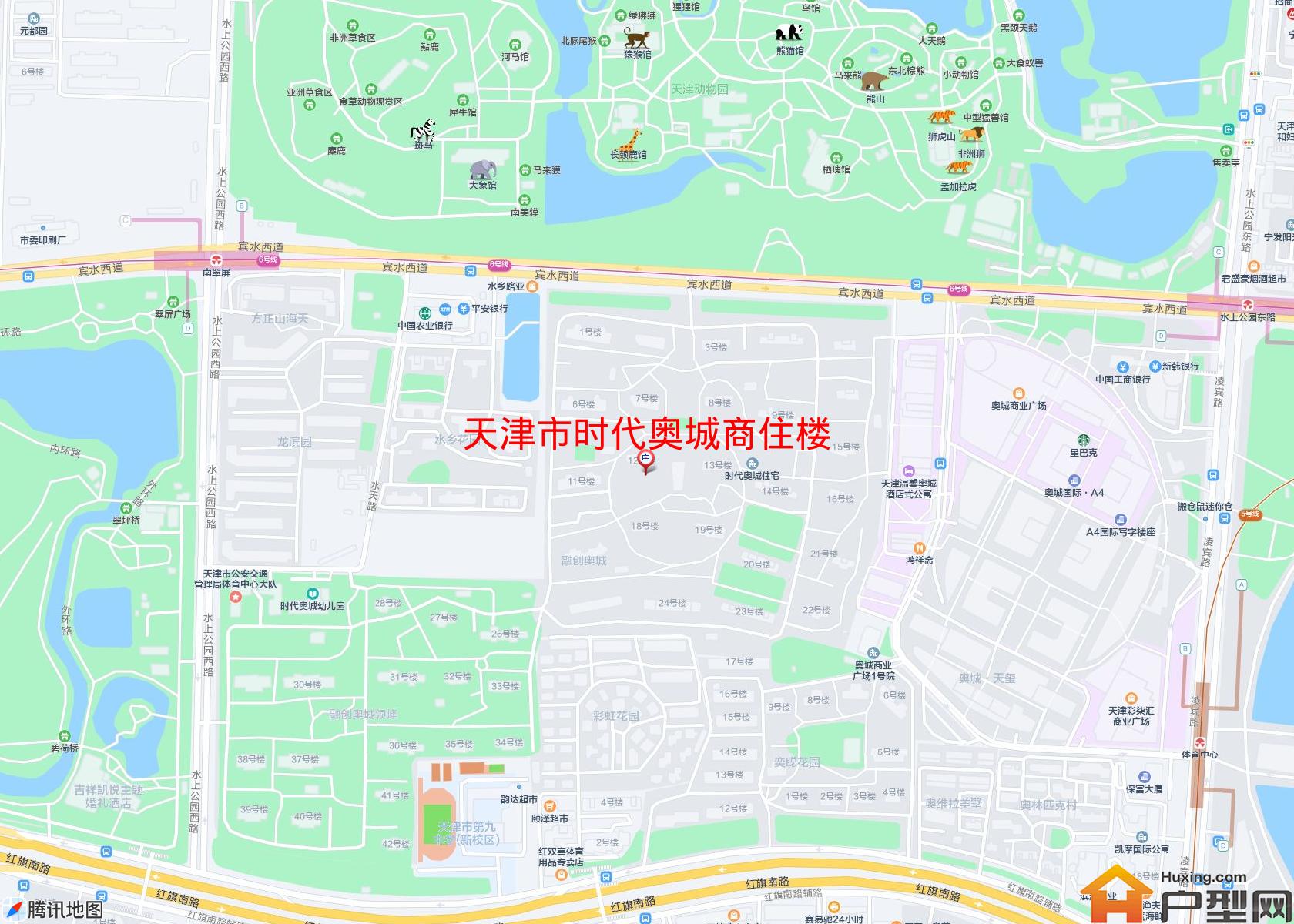 时代奥城商住楼小区 - 户型网