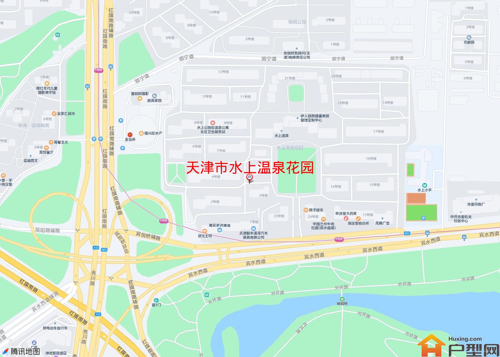 水上温泉花园小区 - 户型网