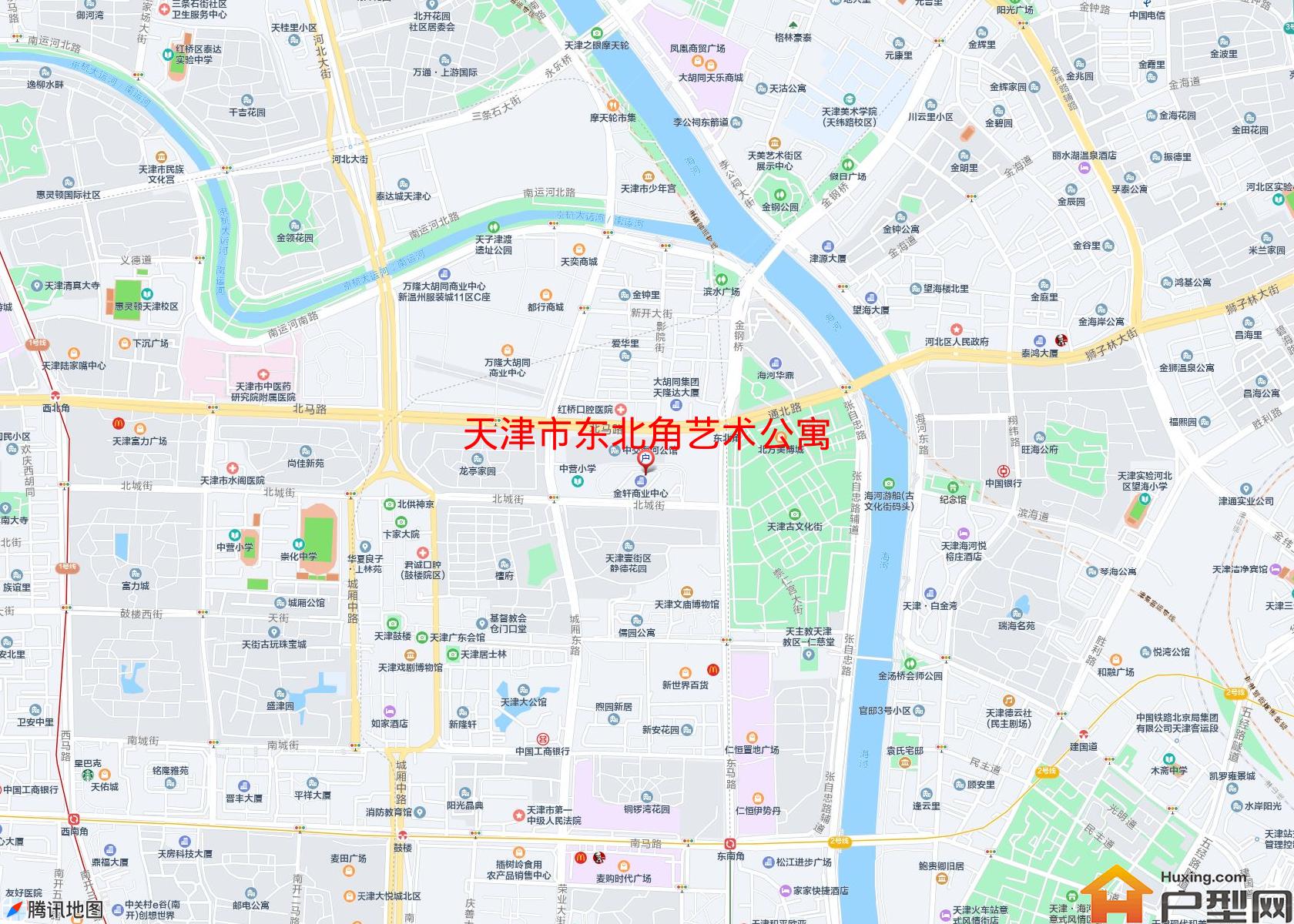东北角艺术公寓小区 - 户型网