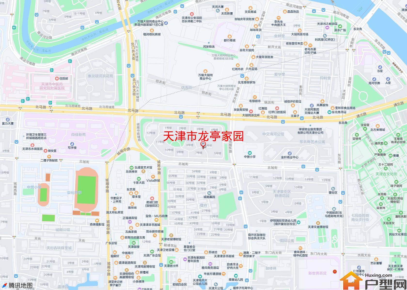 龙亭家园小区 - 户型网 龙亭家园小区 - 户型网
