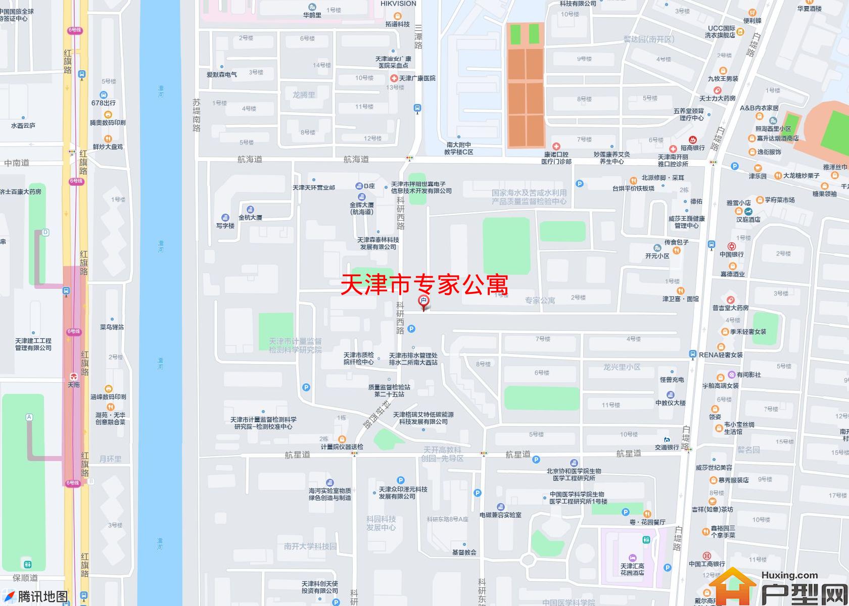 专家公寓小区 - 户型网