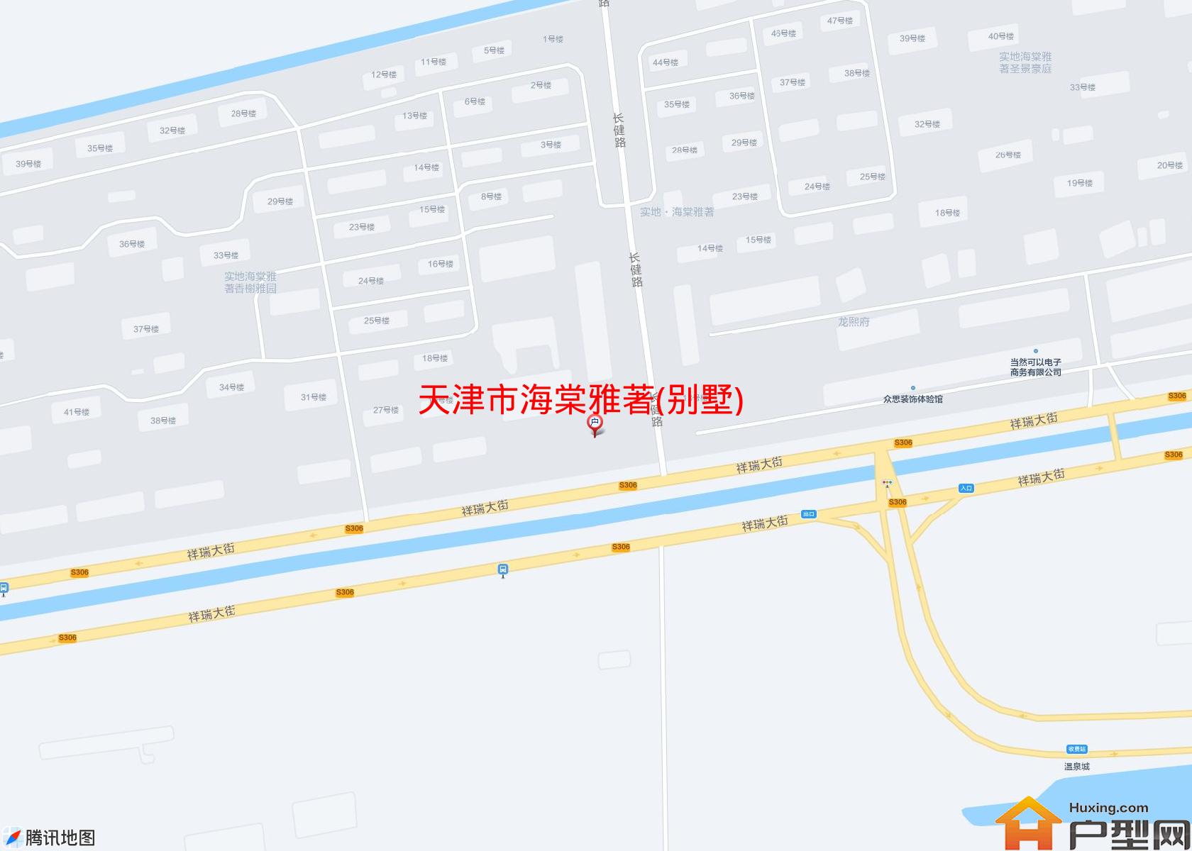 海棠雅著(别墅)小区 - 户型网