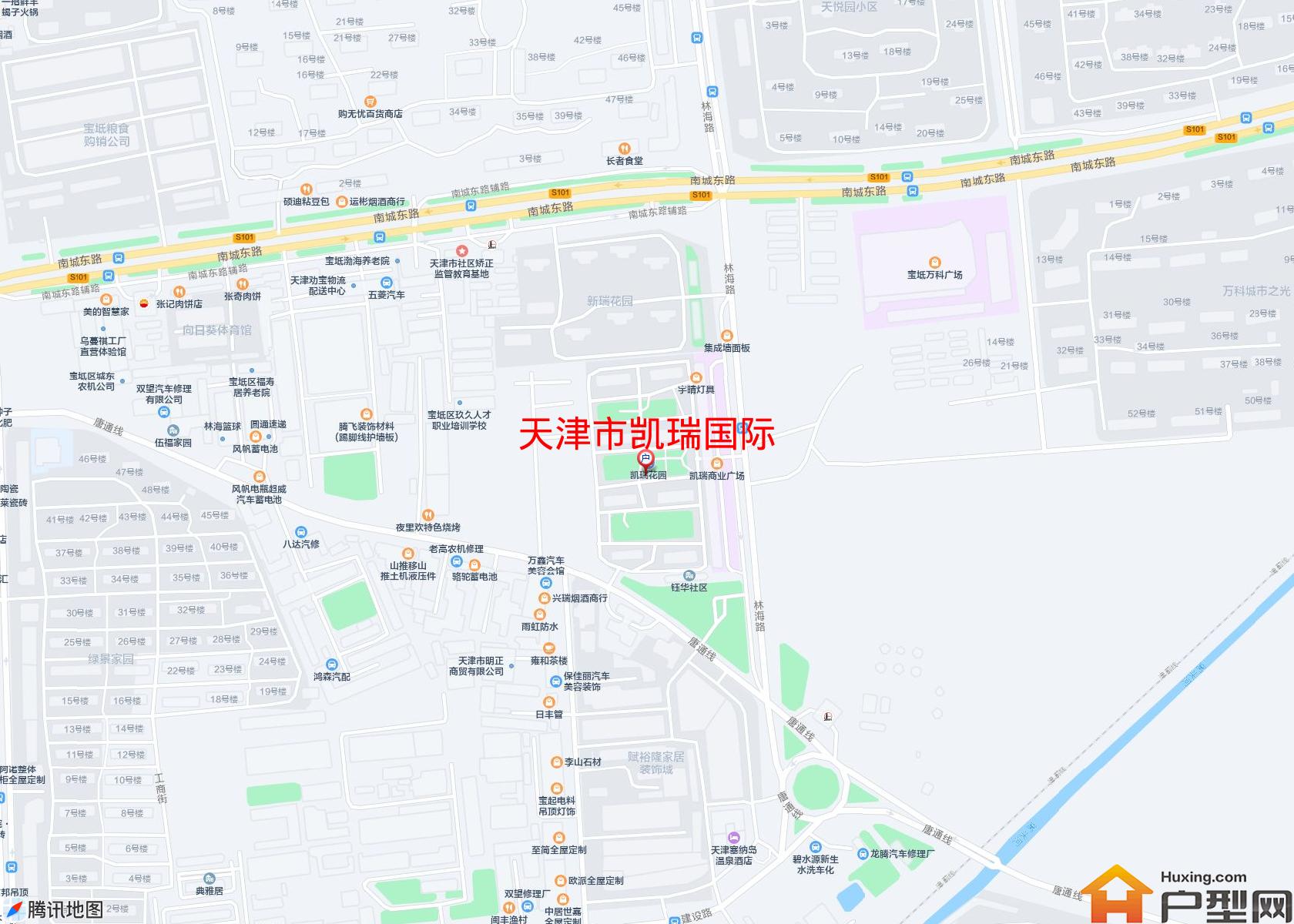 凯瑞国际小区 - 户型网