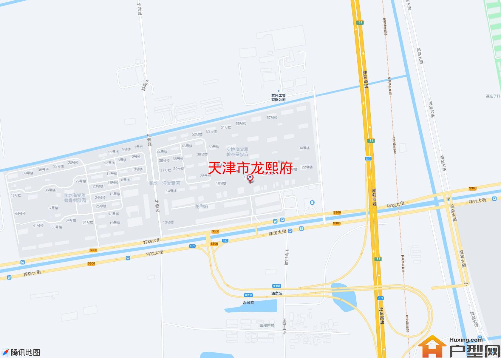 龙熙府小区 - 户型网