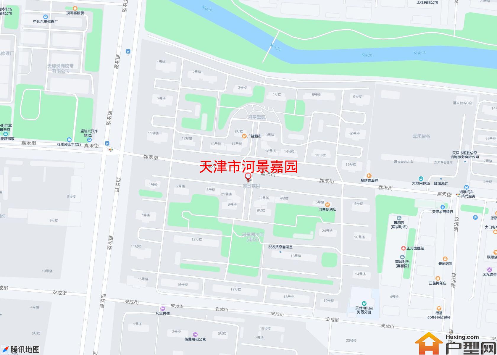 河景嘉园小区 - 户型网