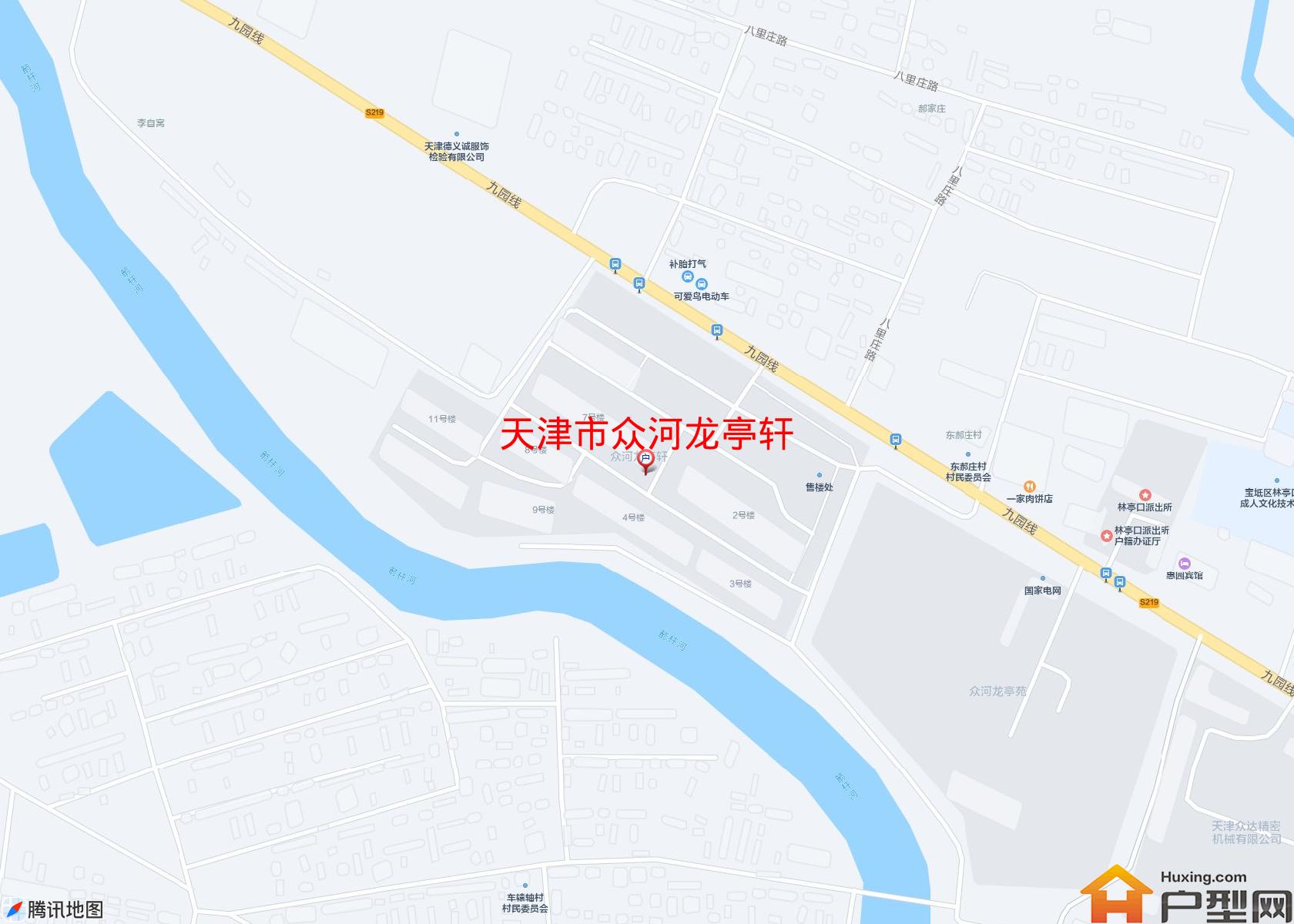 众河龙亭轩小区 - 户型网