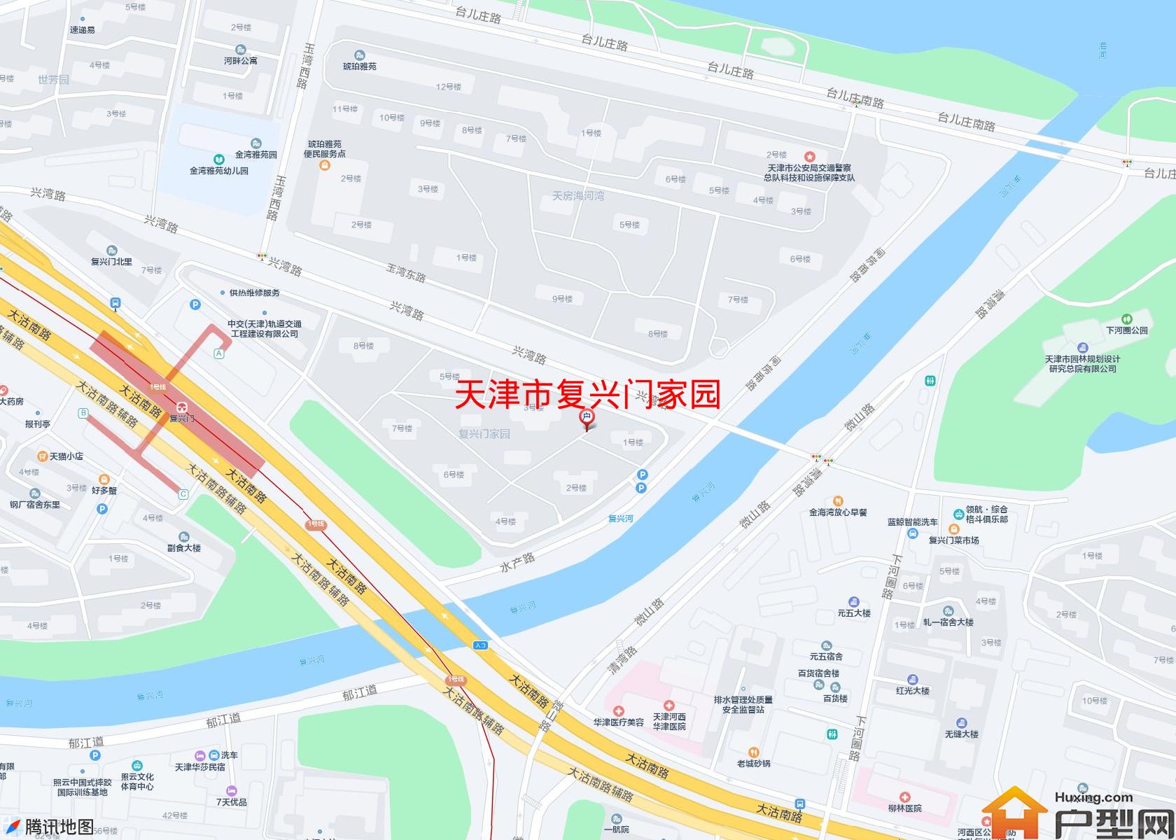 复兴门家园小区 - 户型网
