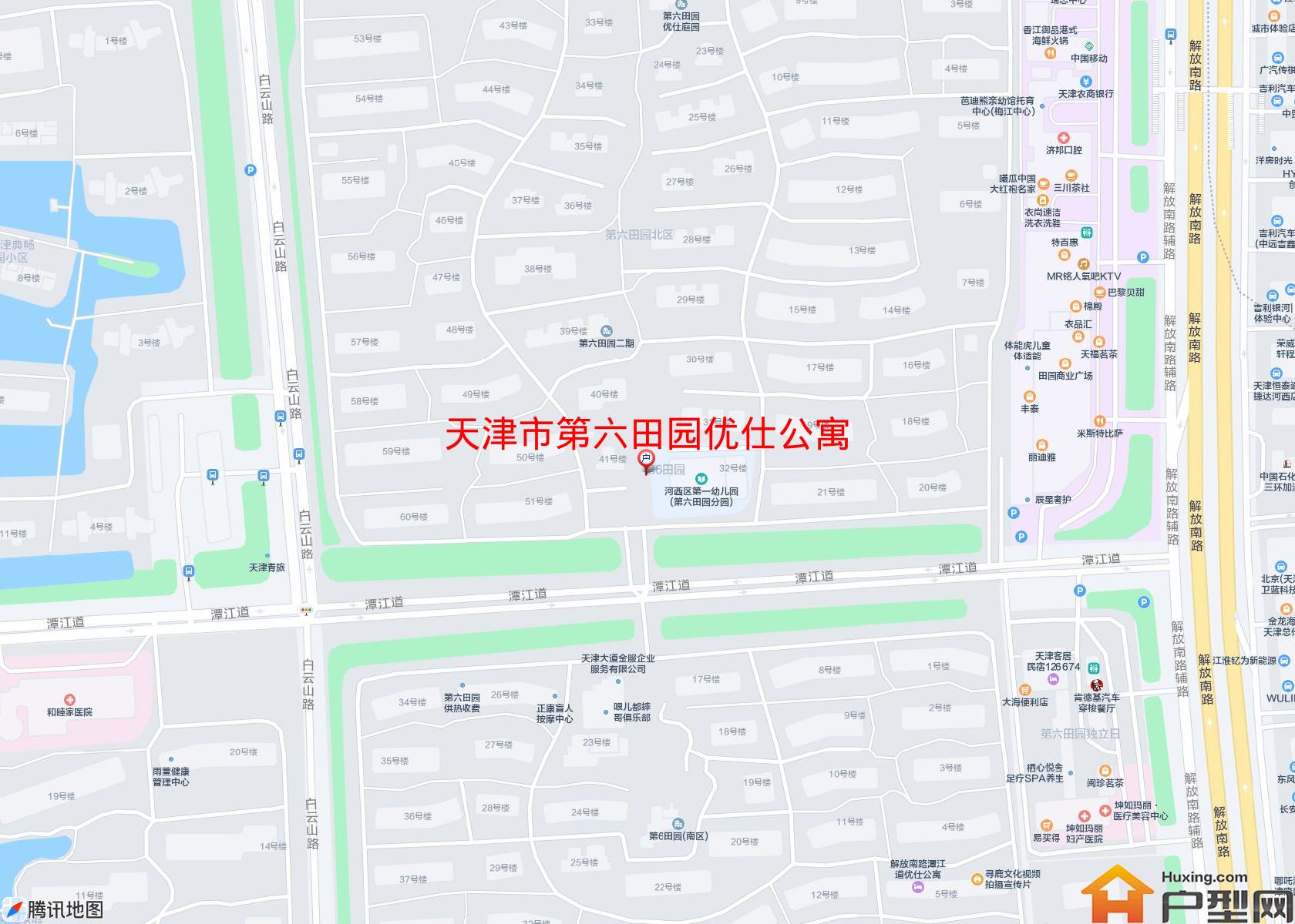 第六田园优仕公寓小区 - 户型网