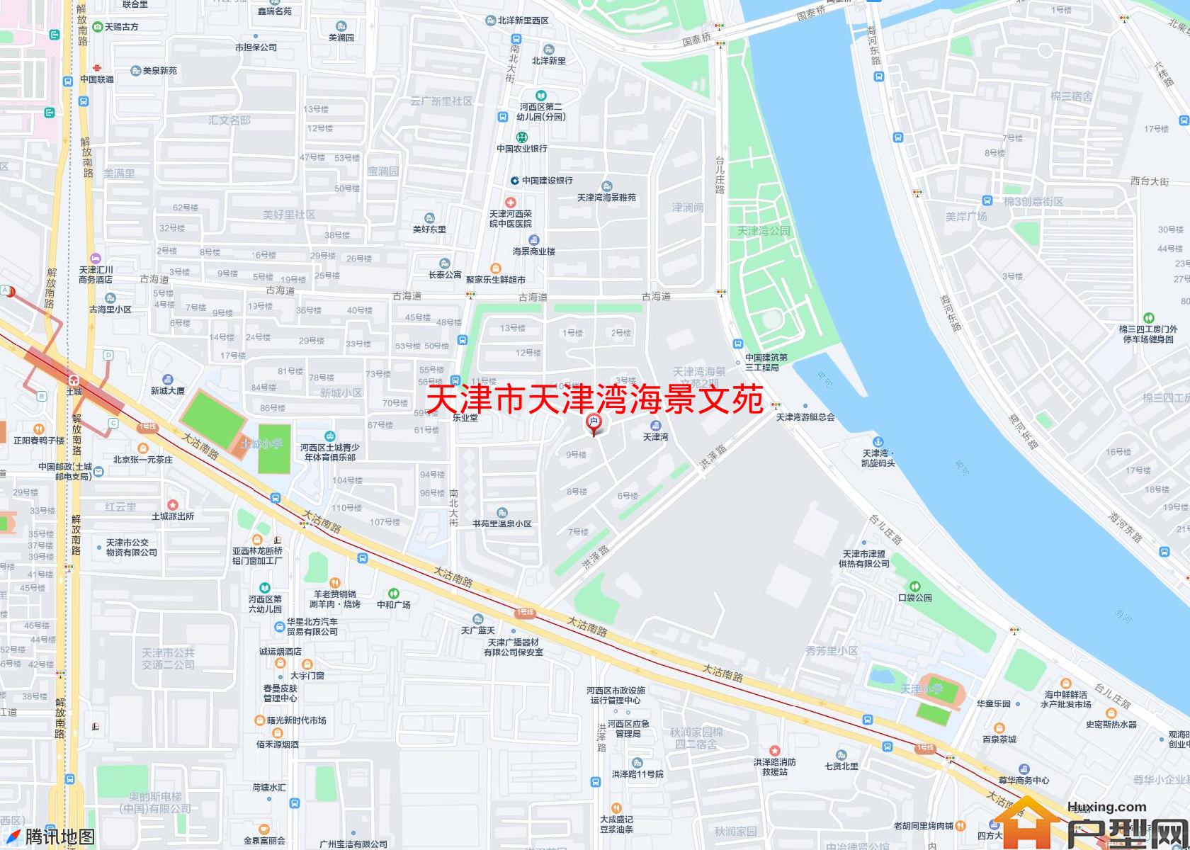 天津湾海景文苑小区 - 户型网