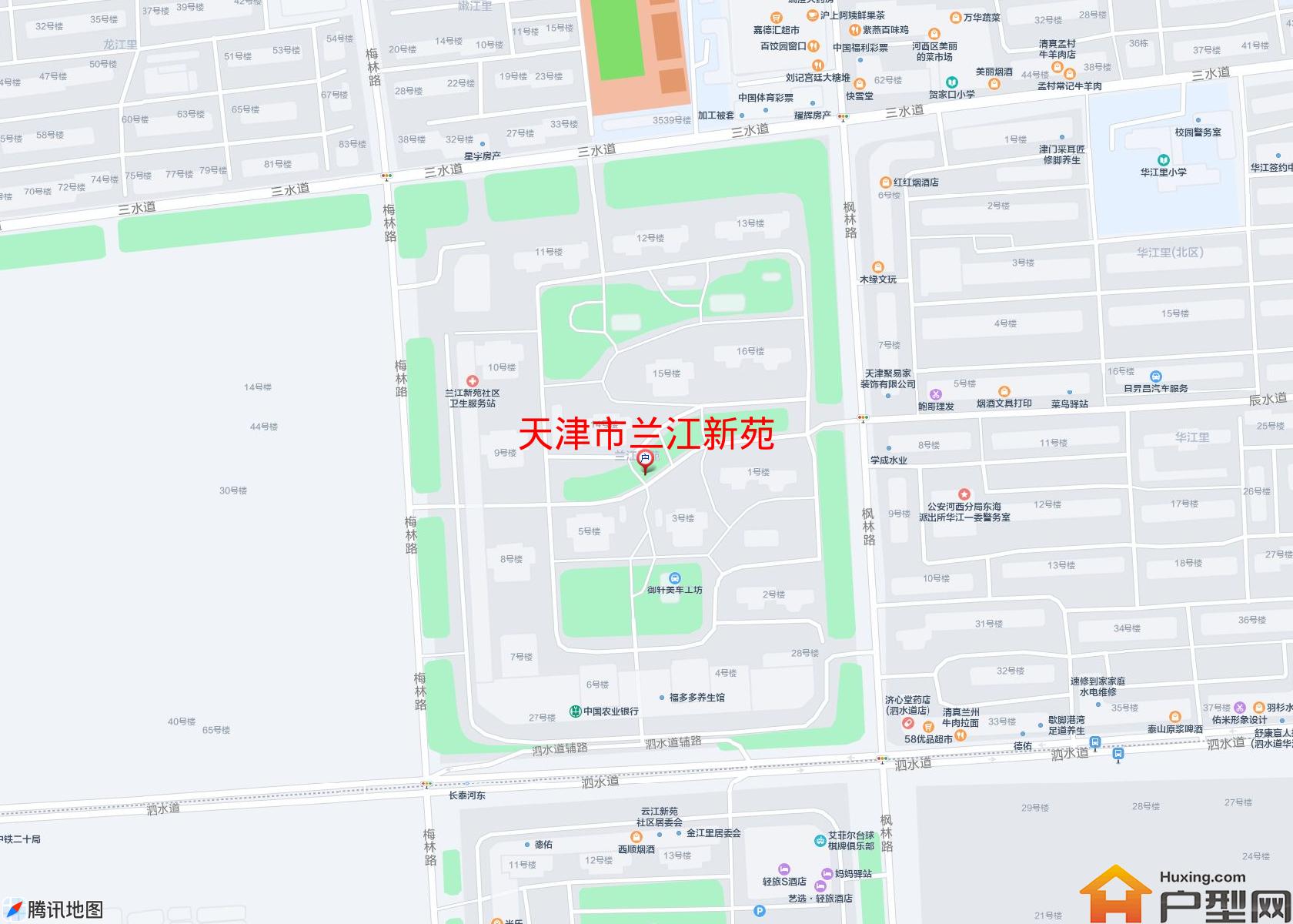 兰江新苑小区 - 户型网