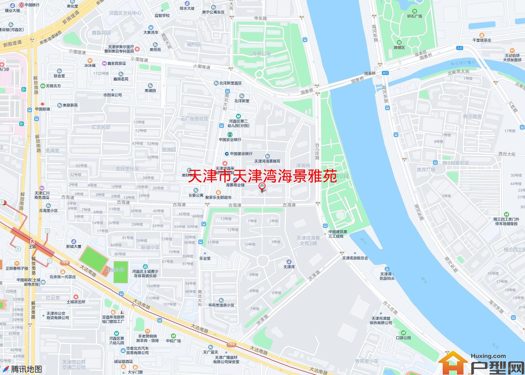 天津湾海景雅苑小区 - 户型网