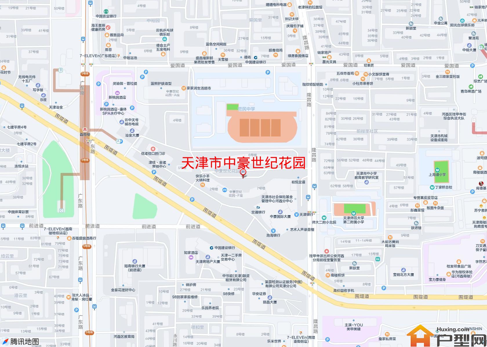 中豪世纪花园小区 - 户型网