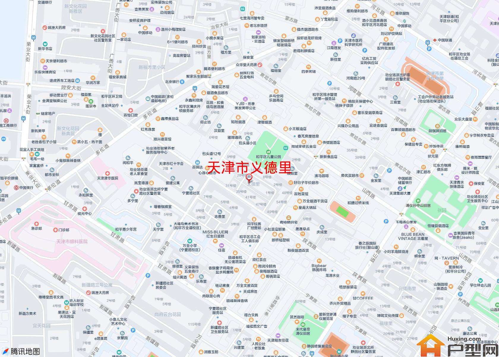 义德里小区 - 户型网