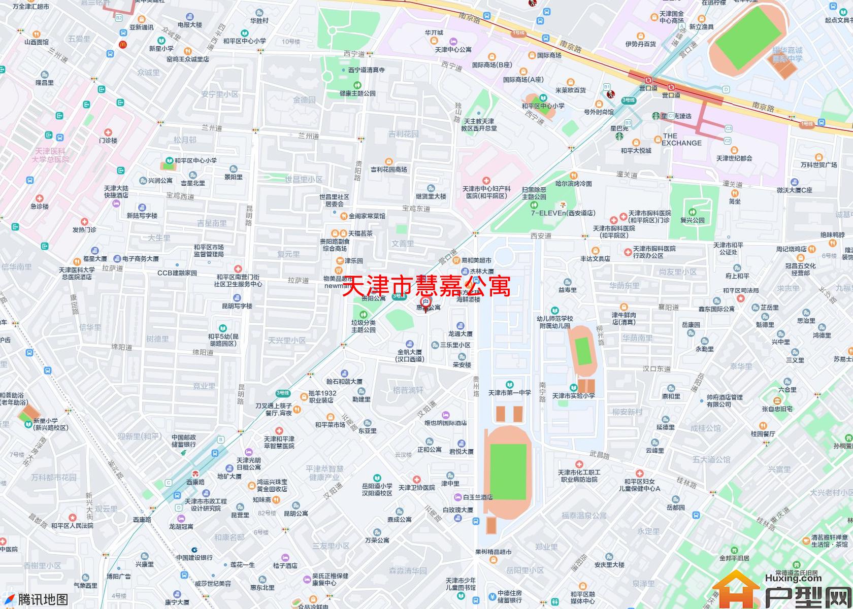 慧嘉公寓小区 - 户型网