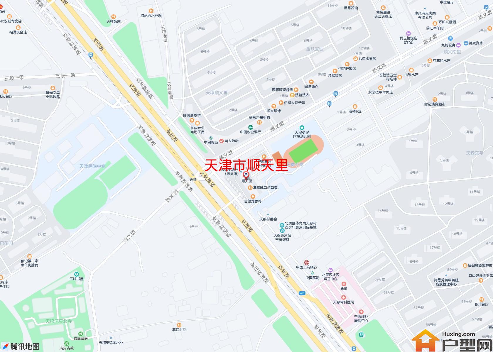 顺天里小区 - 户型网