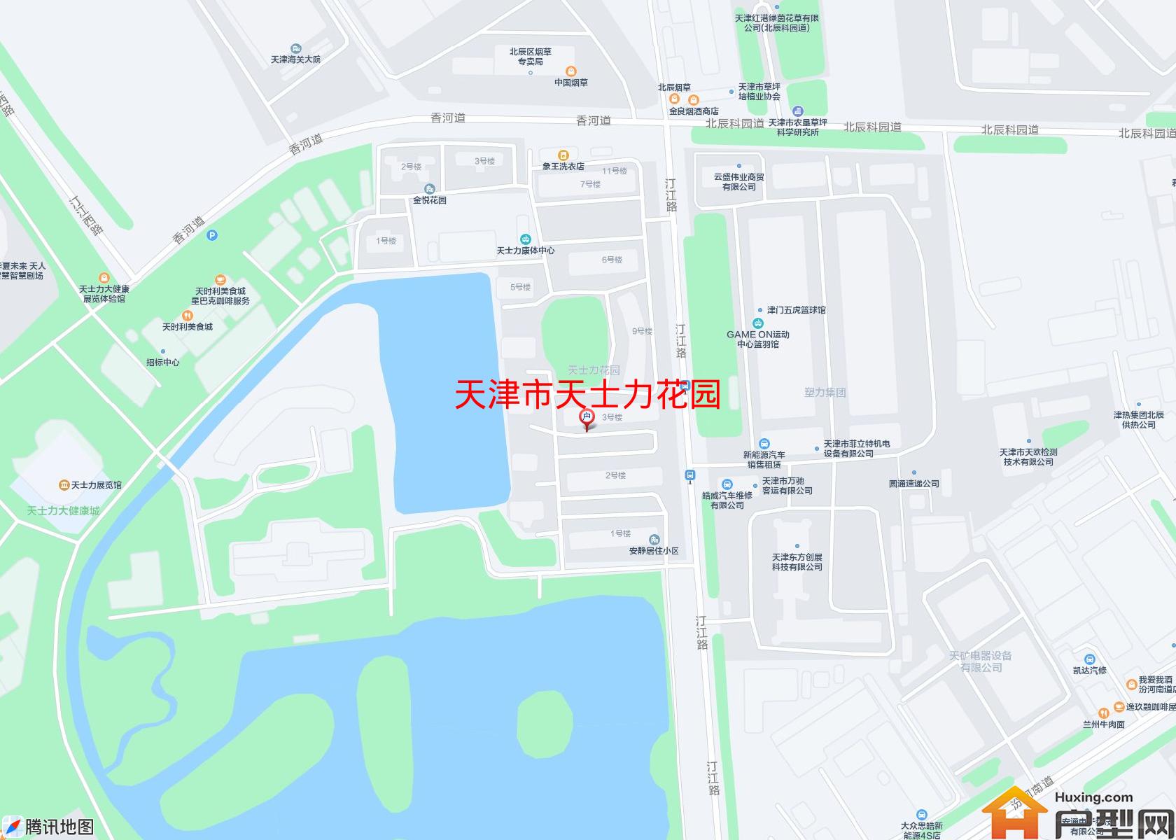 天士力花园小区 - 户型网
