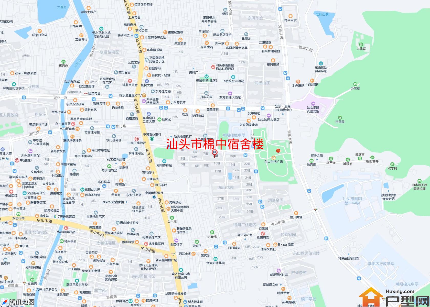 棉中宿舍楼小区 - 户型网