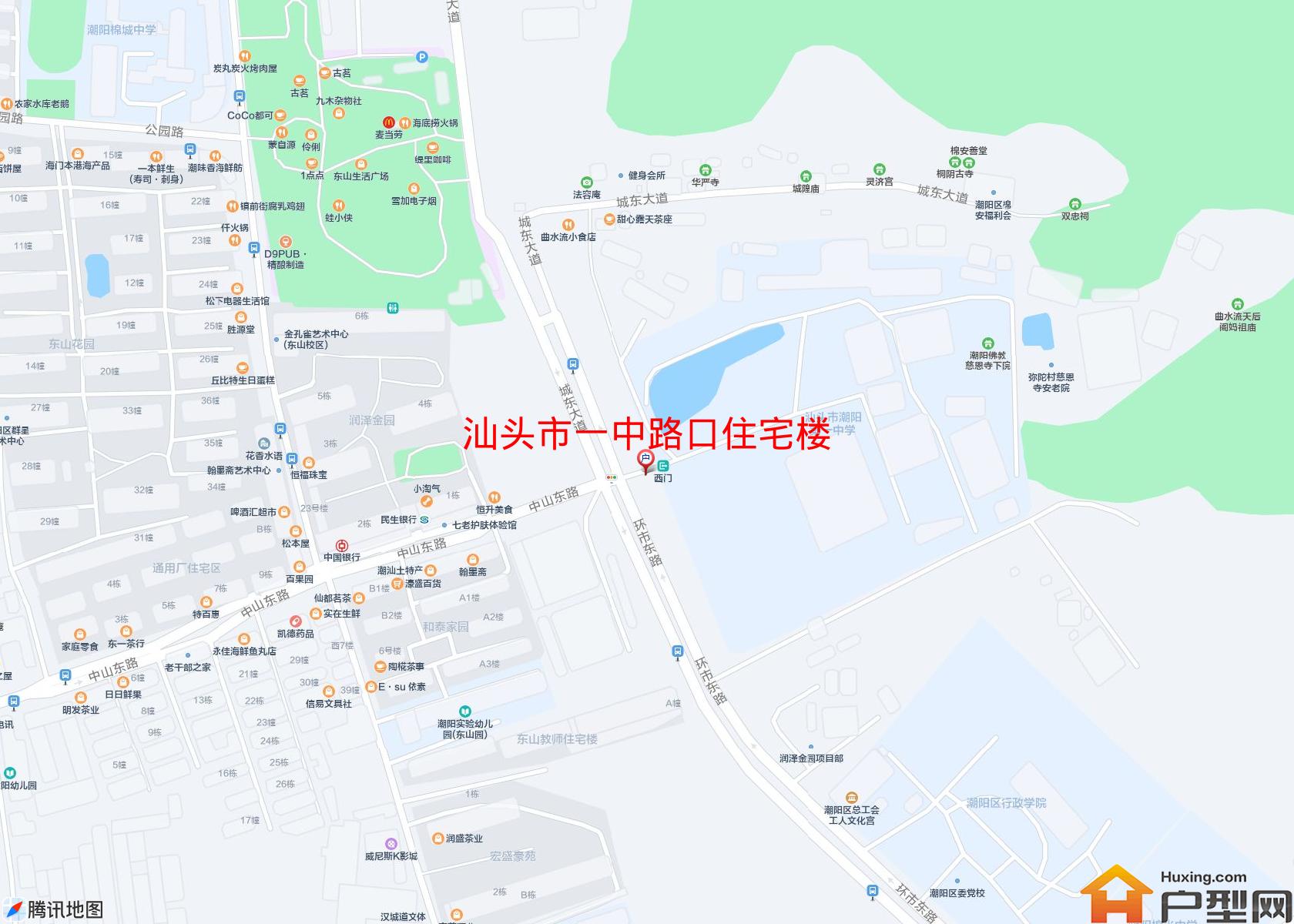一中路口住宅楼小区 - 户型网