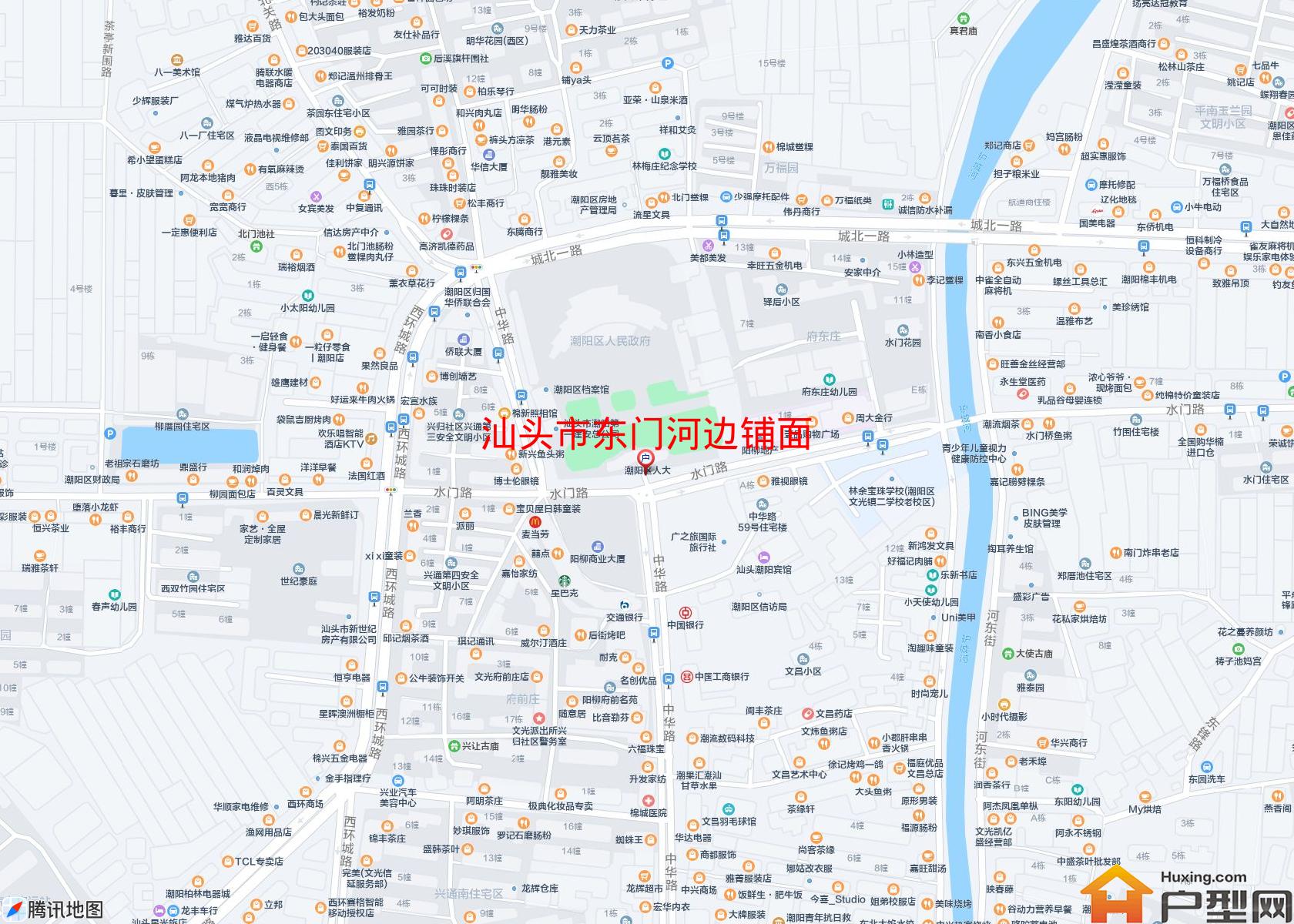 东门河边铺面小区 - 户型网