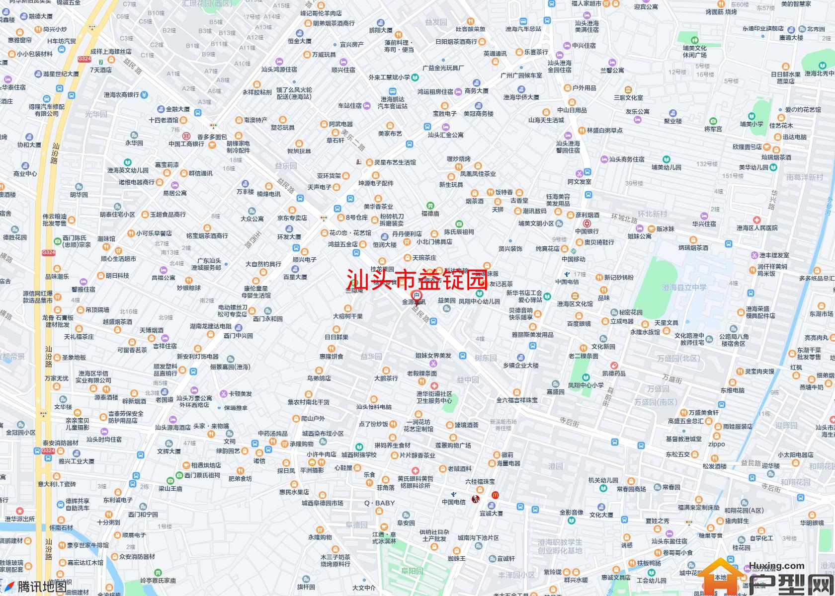 益锭园小区 - 户型网