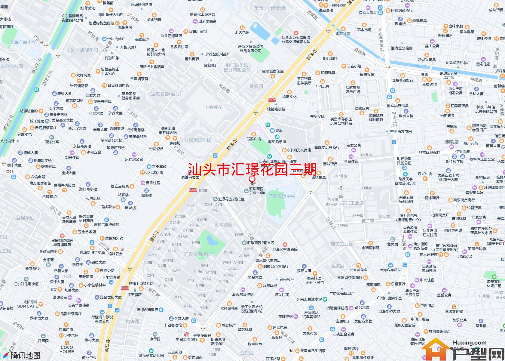 汇璟花园三期小区 - 户型网