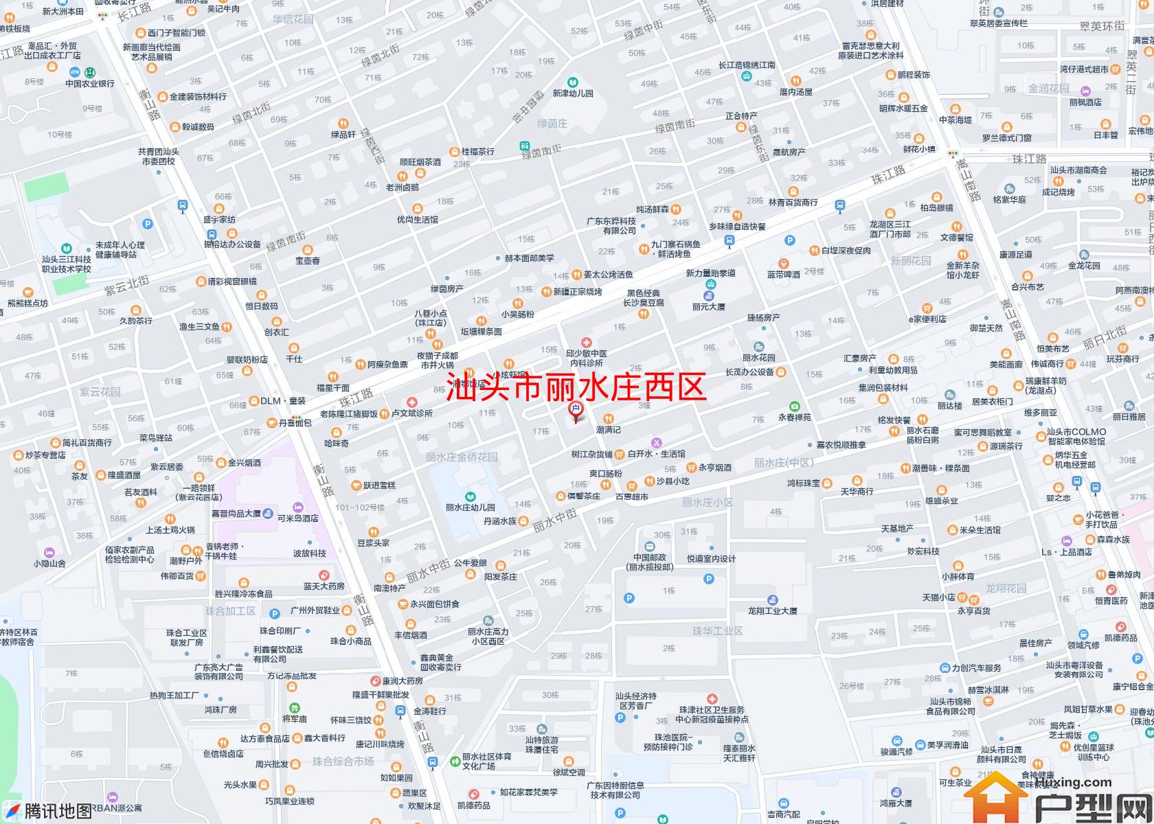 丽水庄西区小区 - 户型网