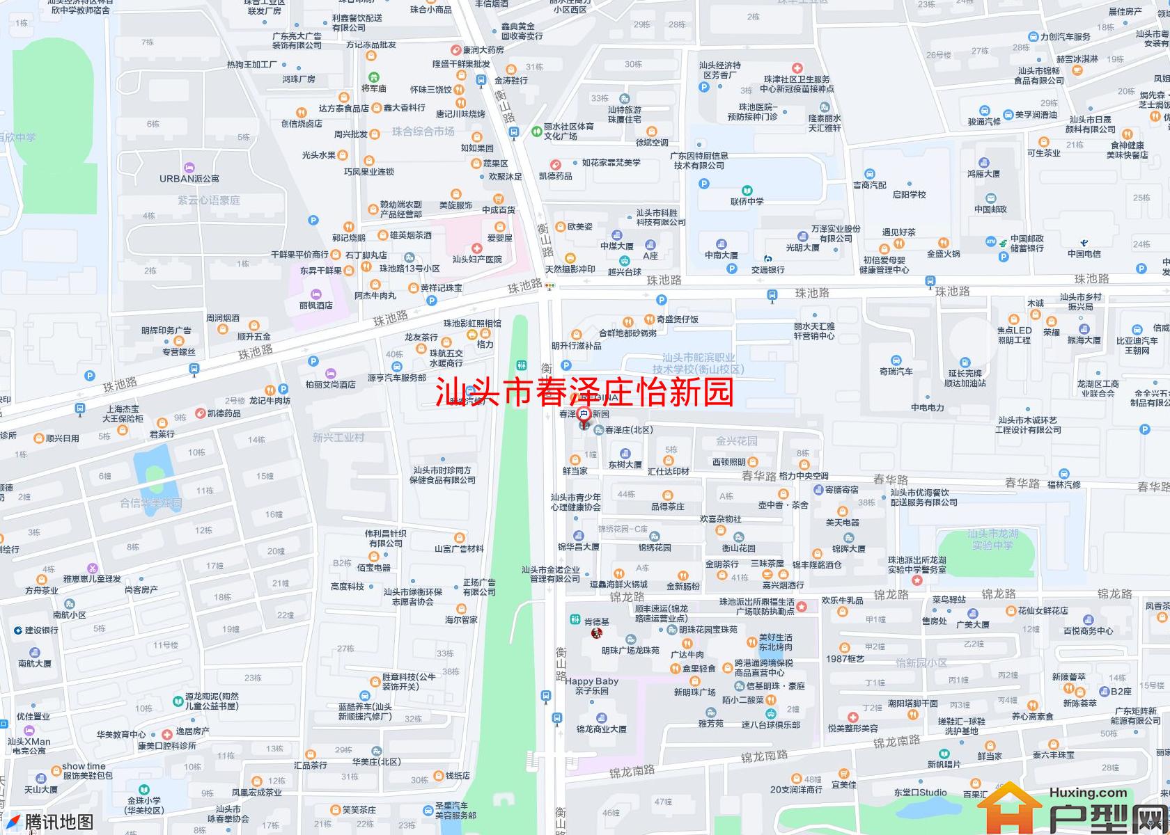 春泽庄怡新园小区 - 户型网