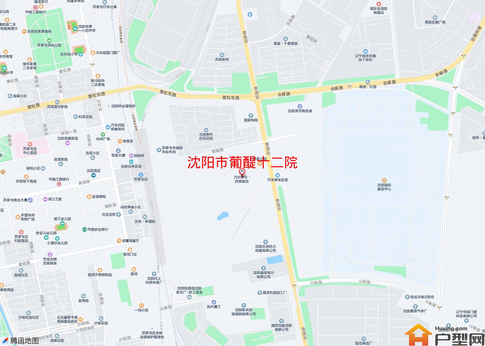 葡醍十二院小区 - 户型网
