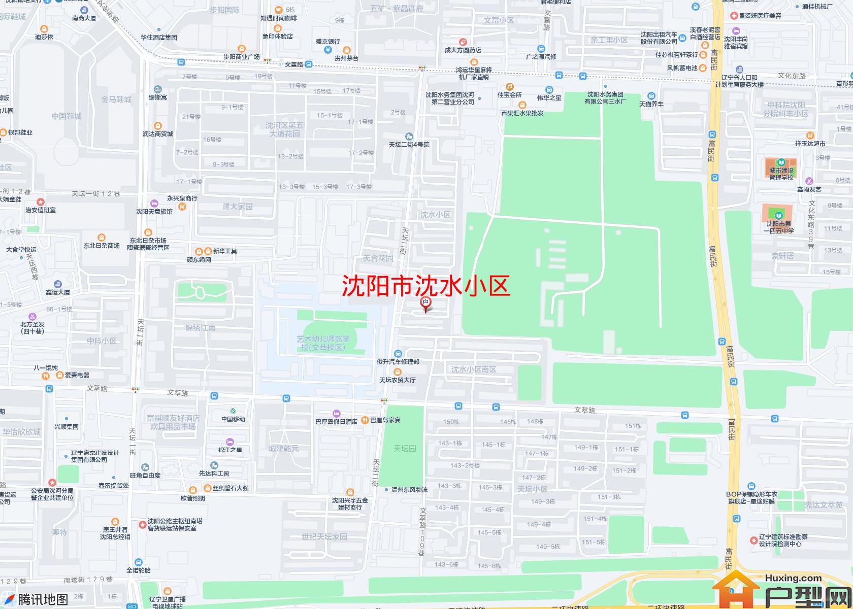 沈水小区小区 - 户型网