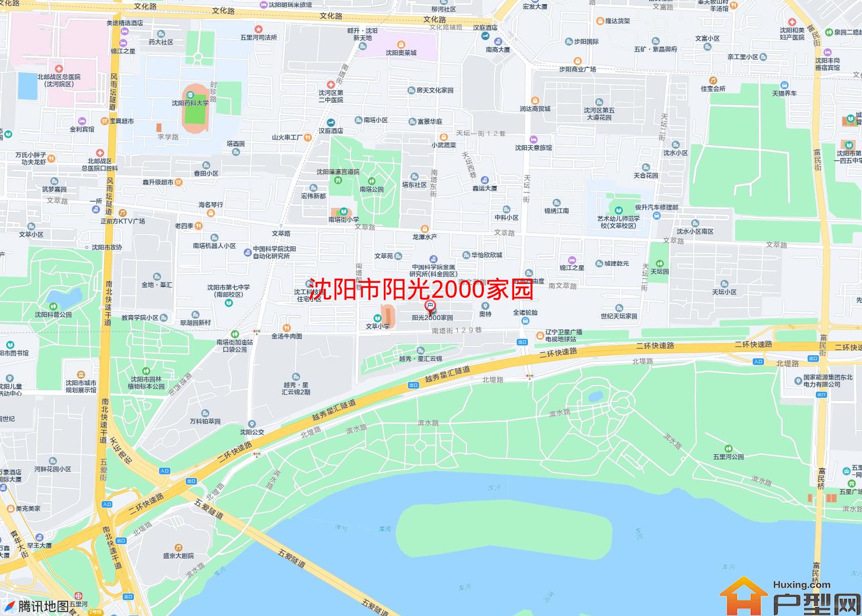 阳光2000家园小区 - 户型网