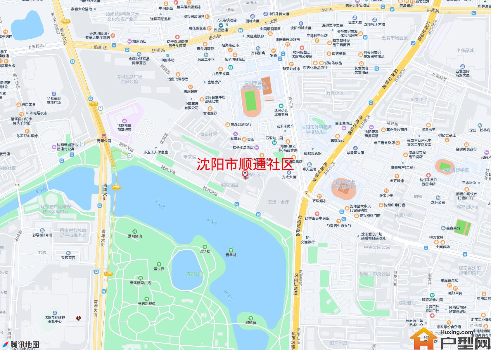 顺通社区小区 - 户型网