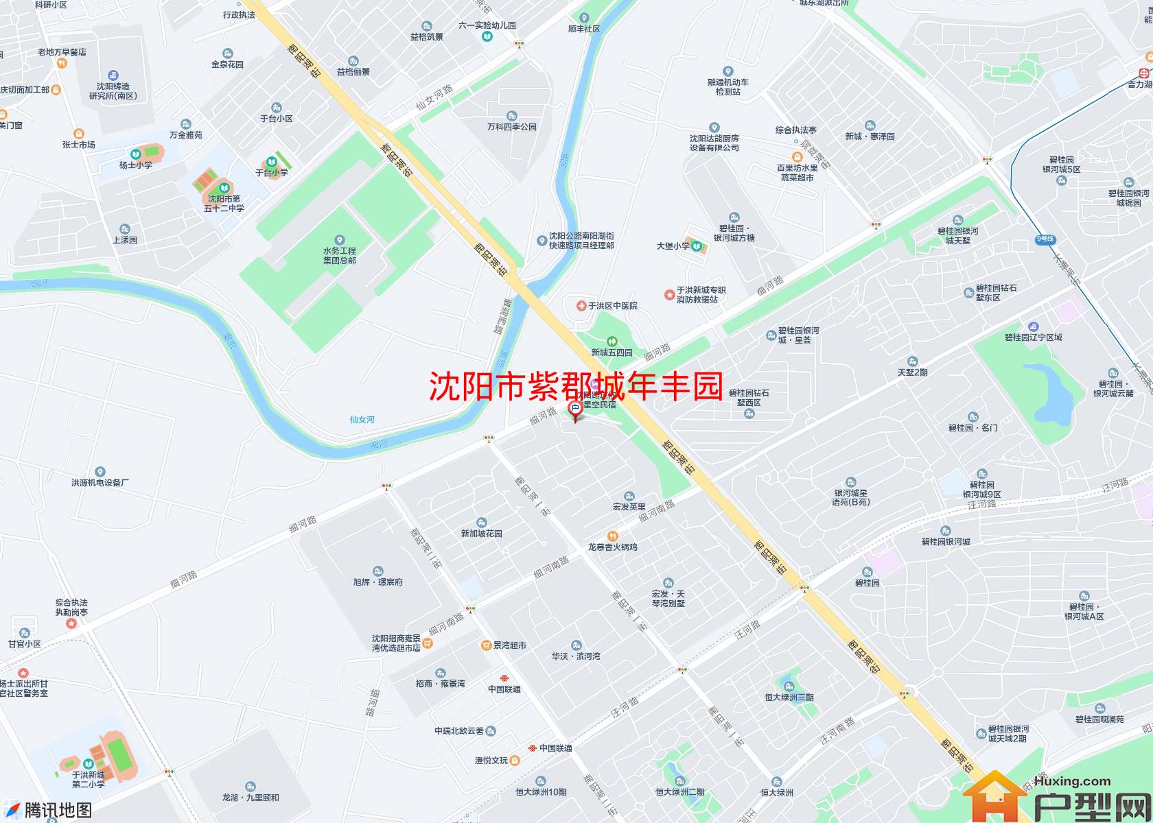 紫郡城年丰园小区 - 户型网
