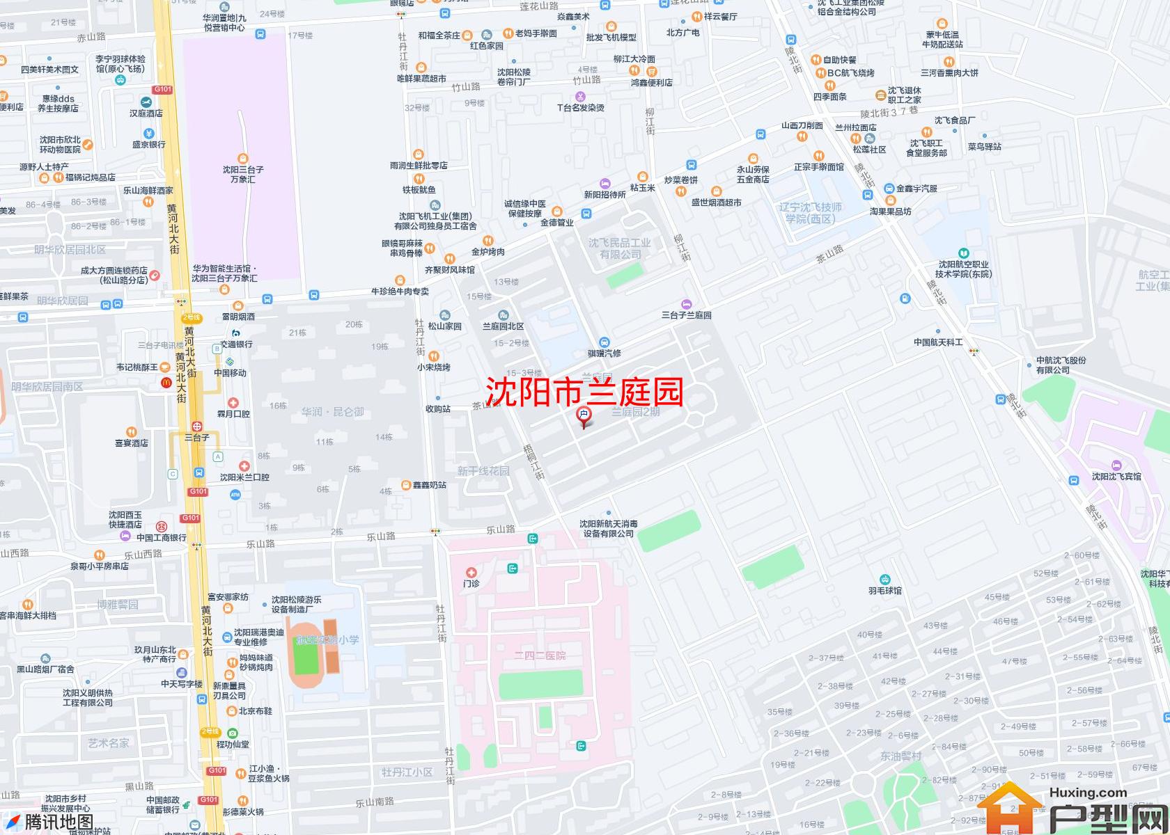 兰庭园小区 - 户型网