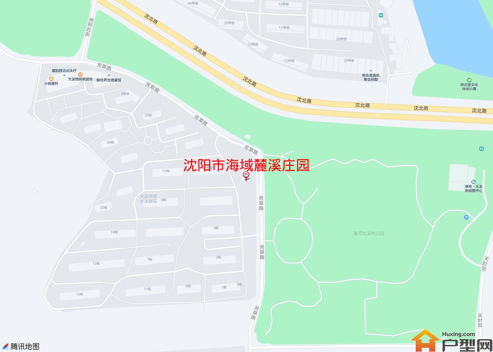 海域麓溪庄园小区 - 户型网