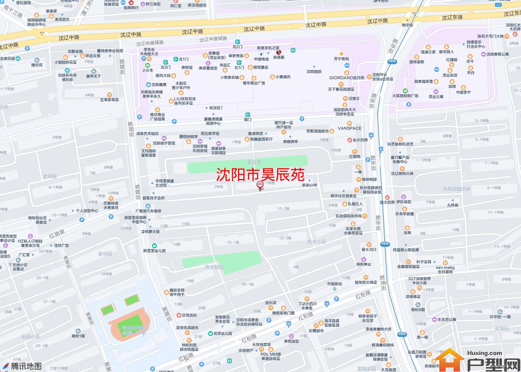 昊辰苑小区 - 户型网